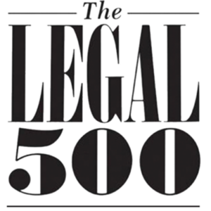 Logo The Legal 500 em preto
