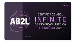 Prêmio do selo attix, certificado infinite da AB2L.