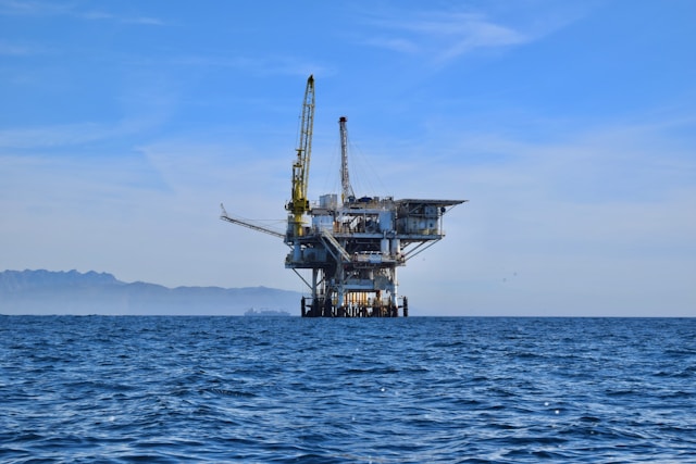 Plataforma de petróleo.